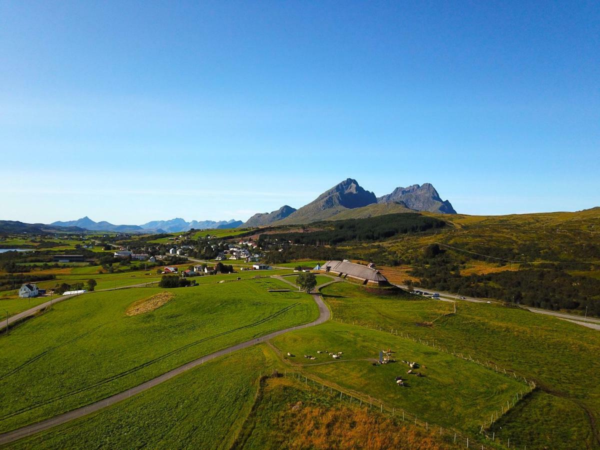 Midnight Sun View Lofoten Leknes Exterior photo