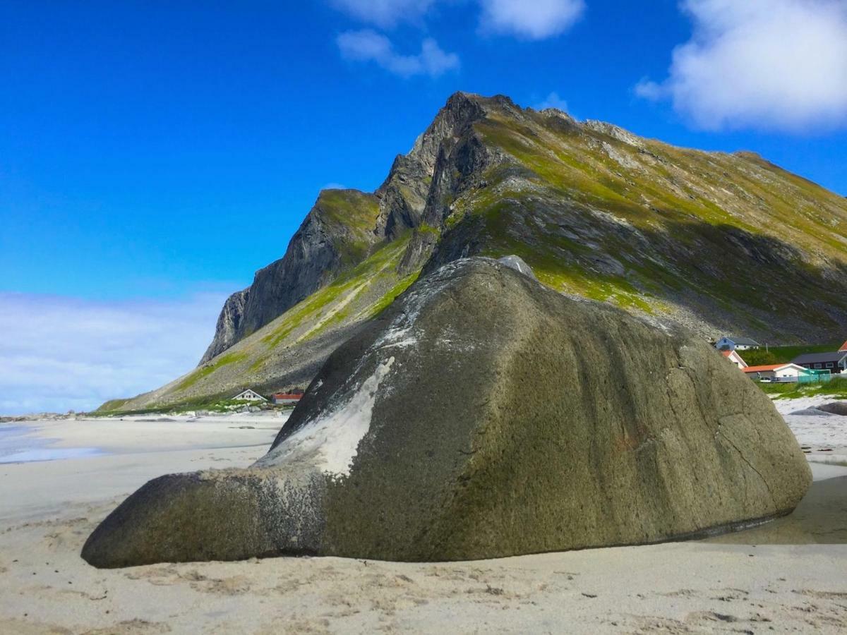 Midnight Sun View Lofoten Leknes Exterior photo